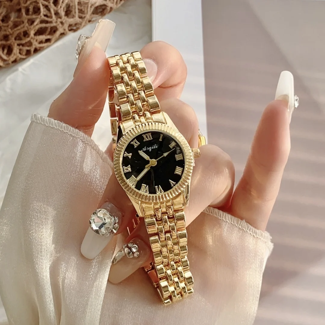 Gold Watch Women Watches Ladies Large dial Steel Women's Bracelet Watches Female Clock Relogio Feminino Montre Femme - Image 6