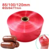 3/10M Plastics Casings for Sausage 85mm/100mm/120mm Banana egg Hamburger Sausage carcasas Skin Sausage Shell Gut Kitchen Tools
