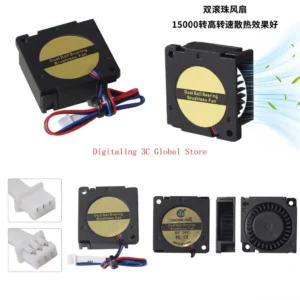 SV08 24V Fan 15000RPM Efficient Heat Dissipation With 3010 Double Ball Bearings Suitable For Office Electronics Printers
