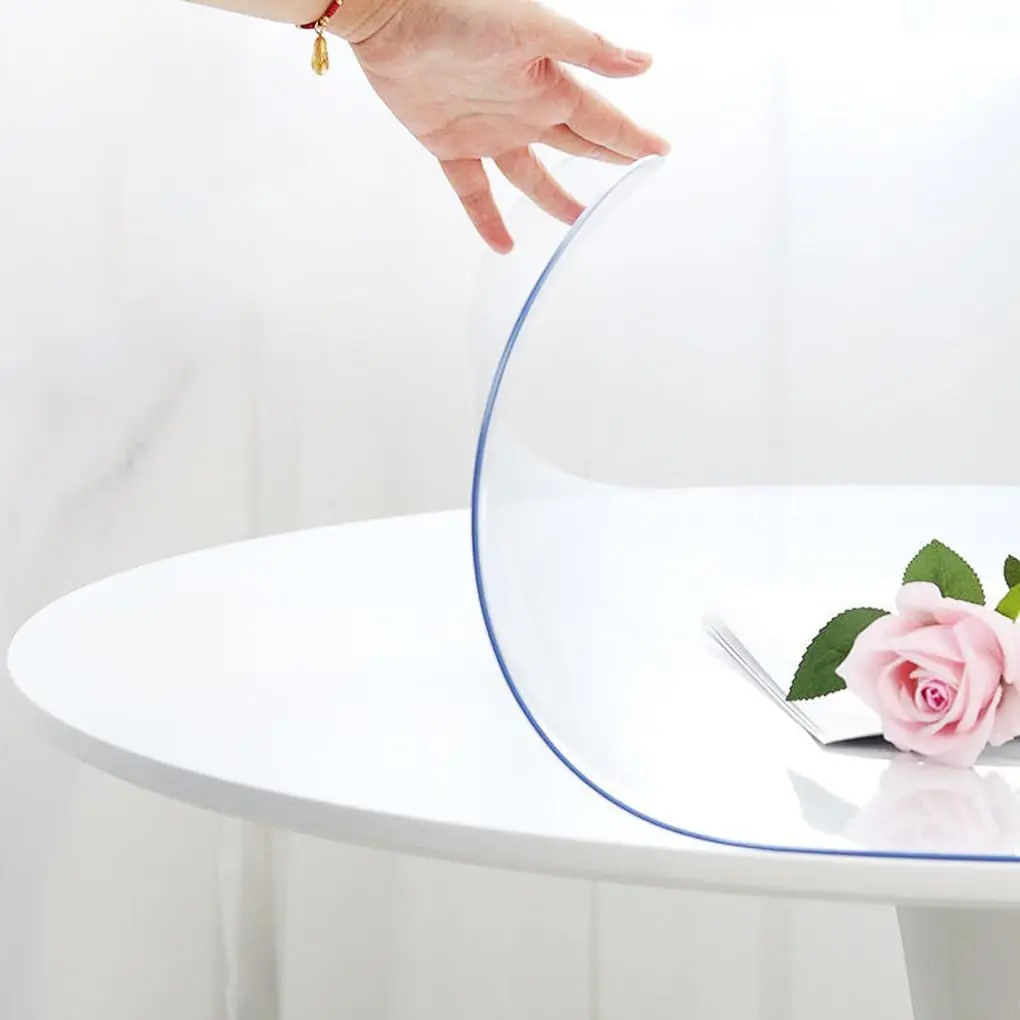 1.5mm Thick Clear Table Protector, Clear Table Cover Protector, Plastic Table Cover, Clear Desk Mat Desk Pad, Desk Protector Mat - Image 6