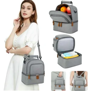 Insulation Bag Milk Storage Breast Pump Maternity Cooler Layer Fresh Keeping Baby Food Backpack Feeding Bottle For Mother