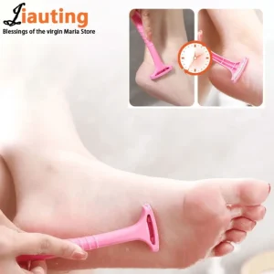 Professional Handle Dead Skin Calluses Removal Scraper Feet Care Nursing Plastic Portable Pedicure Massage Tool Beauty-health