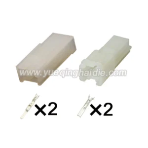 2-PIN Electronic Male Female Automotive Unsealed 2.3mm Connector Lateral Jack Sensor Plug For Yamaha MT 07