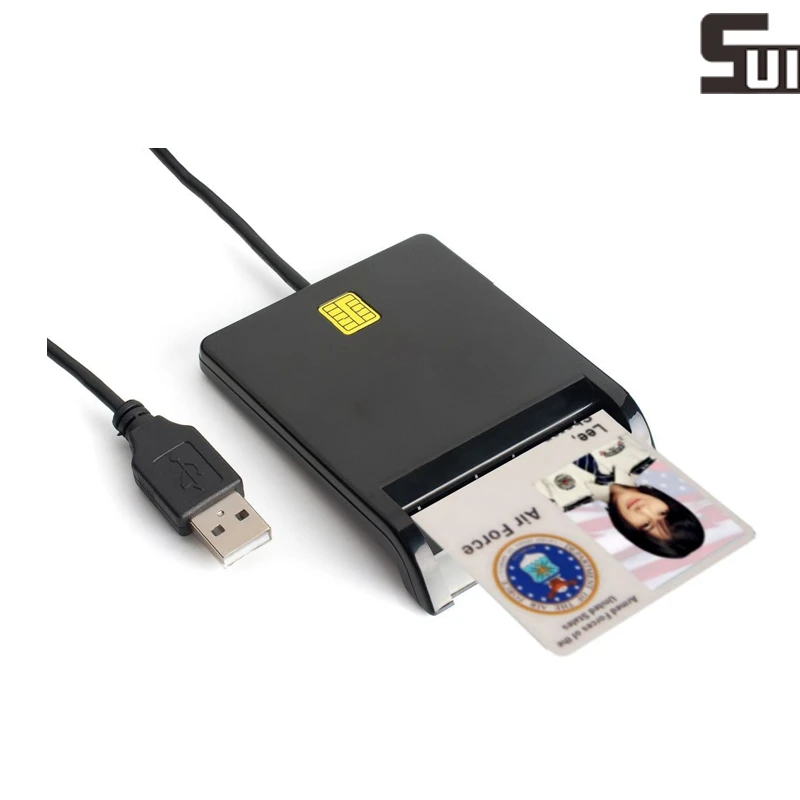 USB Smart Card Reader For Id Card Citizen Card Bank Card PC/SC ISO7816 EMV CAC IC Chip Card Electronic Signature Dni Reader - Image 3