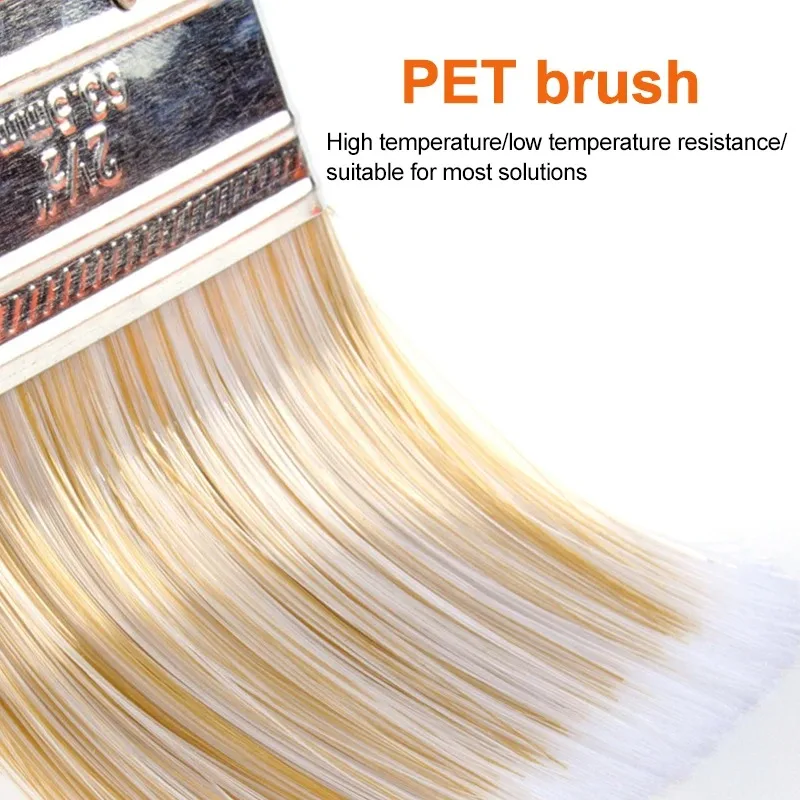 Home Improvement Wall Paint Brush PET Soft Bristle Durable Cleaning Brush ABS Handle Home Decoration Oil Painting Brush Tools - Image 3