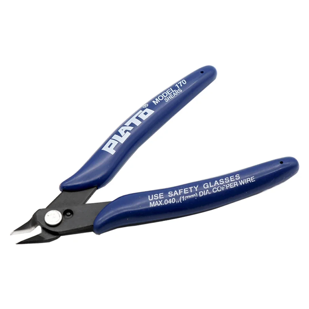 Plato. PLATO 170 US American Wishful Clamp DIY Cutting Pliers Thin Mouth Electronic Diagonal Pliers Side Cuttin 3D Printer Part - Image 5