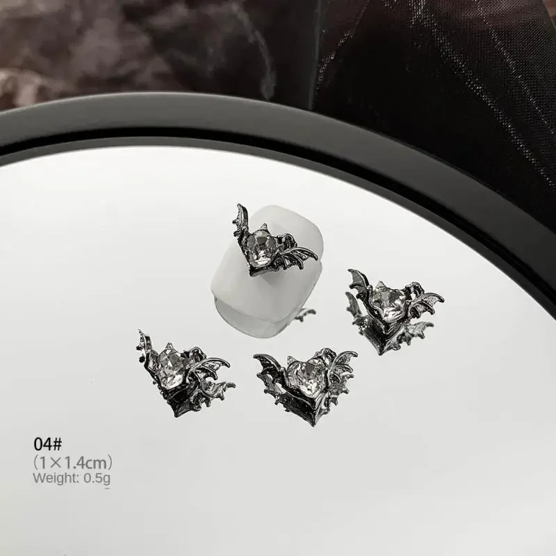 Nail Accessories Retro Style Personality Retro Halloween Dark Series Health & Beauty Dark Nail Art Accessories High Quality - Image 3