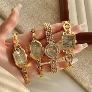 Women Watches Top Brand Luxury Wristwatches Ladies Fashion Gold Bracelet Watch Female Elegant Clock Women montre femme