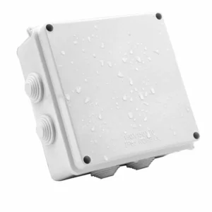 Waterproof Case Ceiling Rose Junction Box Cable Junction Box For Outdoor Home Improvement Anti-corrosion Anti-static White