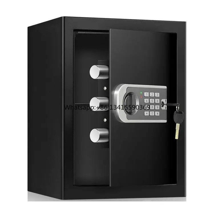 Smart Security Safes Metal Home Office Electronic Digital Safe Box Cash Money Jewelry Storage Fireproof Safe