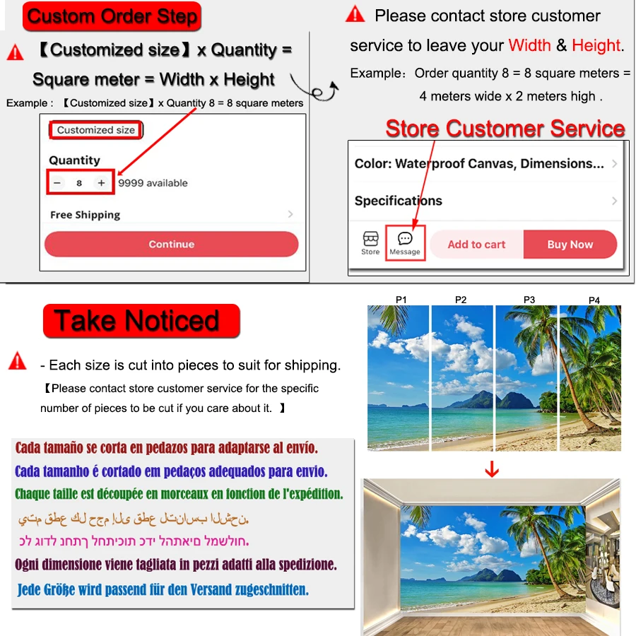 Custom 3D Wall Mural Modern Minimalist Stripes Wallpaper For Living Room Sofa TV Background Wall Paper Sticker Home Improvement - Image 6