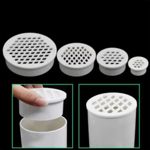50-200mm Floor Drain PVC Drain Pipe Built-in Floor Drains Balcony Floor Drain Cover Home Improvement Parts Drain Strainers Kit