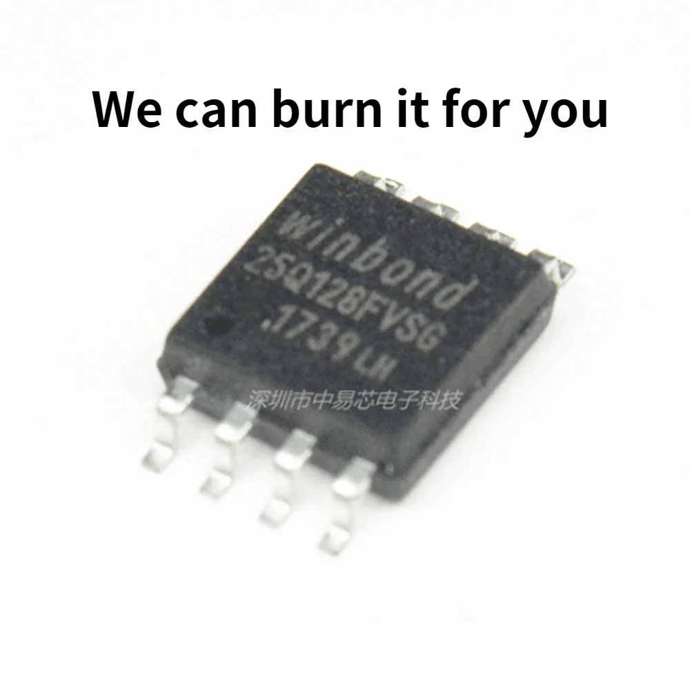 Original New 1pcs W25Q128FVSG 25Q80 25q32fvsig 25q64jvsiq W25Q64JVSSIQ W25Q128JVSQ 16M Flash Memory 25q16 SOP8 Burn BIOS For u - Image 4