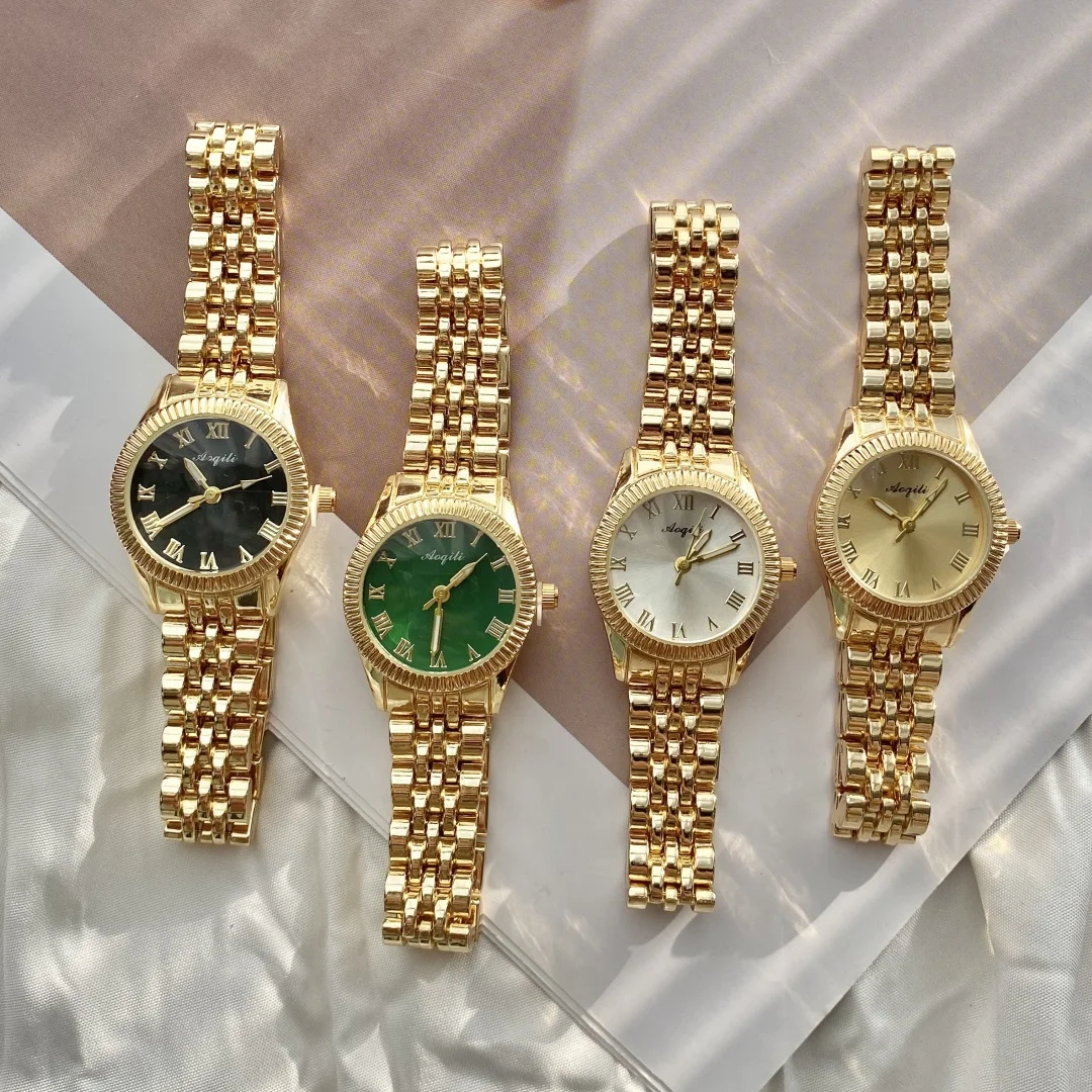 Gold Watch Women Watches Ladies Large dial Steel Women's Bracelet Watches Female Clock Relogio Feminino Montre Femme