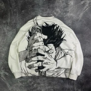 Okkotsu Yuta Graphic t shirts Long Sleeve Men Women Casual Anime Shirt Harajuku Vintage Streetwear Y2k Tops Men Clothing