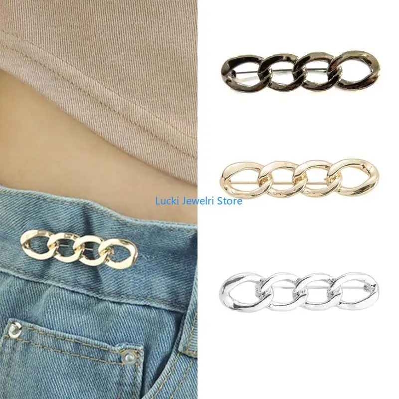 193E Pins Alloy Brooch Detachable Waist Fastener Clips Buttons Pins DIY Waist Tightener Clothing Buckles Sewing Tools - Image 4