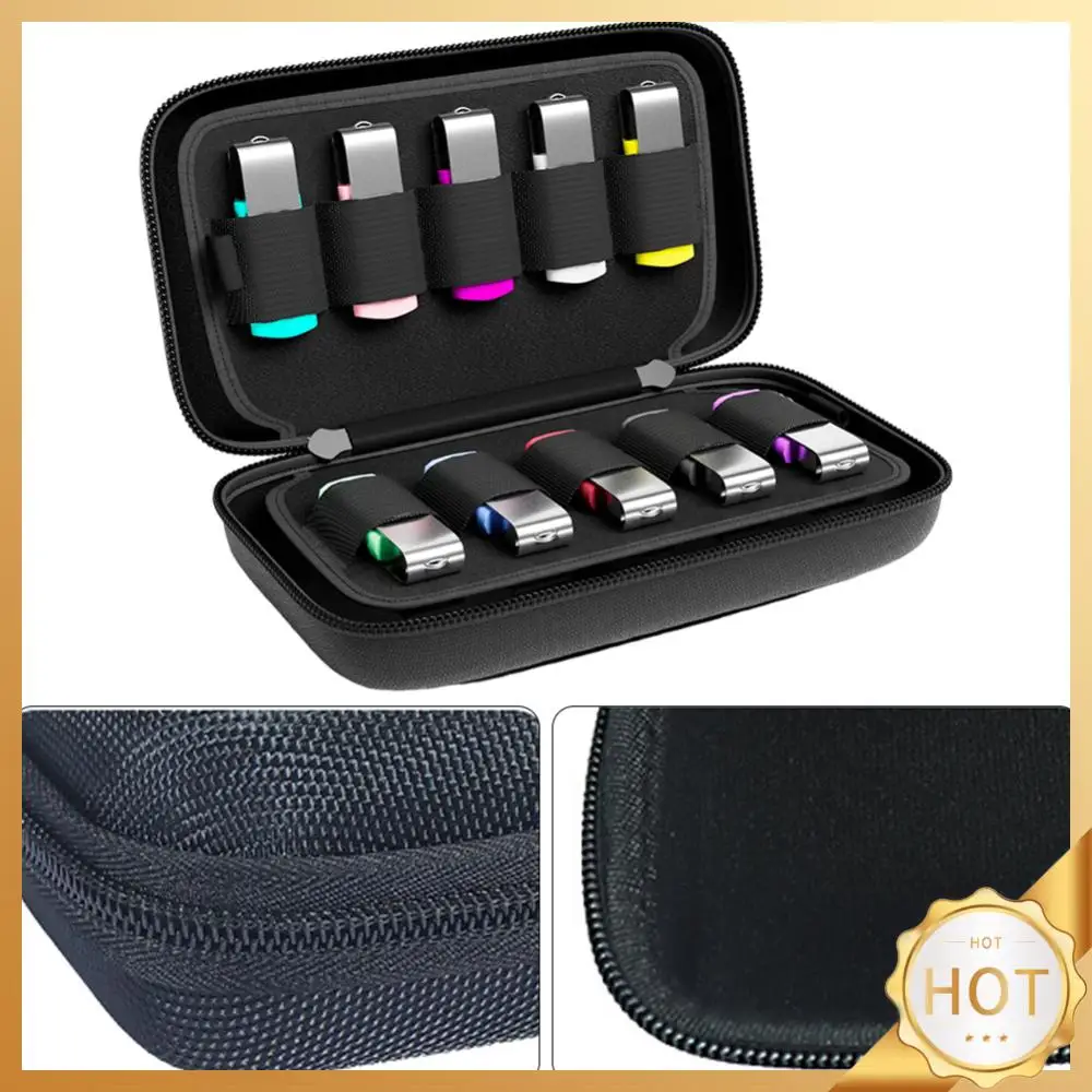 USB Flash Drive Case Dustproof USB Flash Drive Storage Bag Shockproof Portable USB Carrying Bag Electronic Accessories Organizer