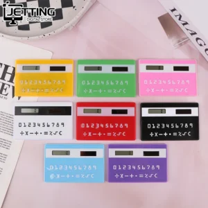 Solar 8 Digit Calculator Student Mini Calculator Portable Slim Calculator Stationery Math Toys School Electronics Calculator