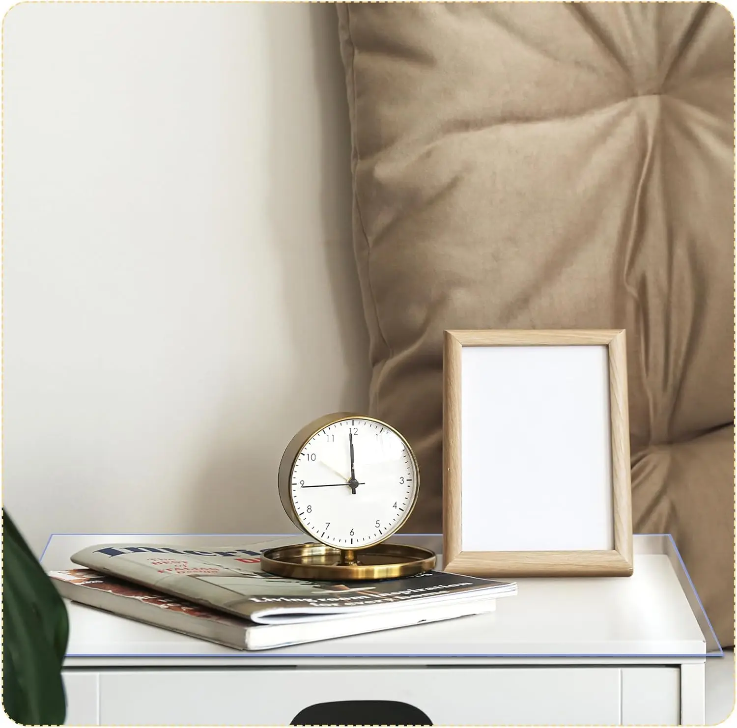 1.5mm Thick Clear Table Protector, Clear Table Cover Protector, Plastic Table Cover, Clear Desk Mat Desk Pad, Desk Protector Mat - Image 4