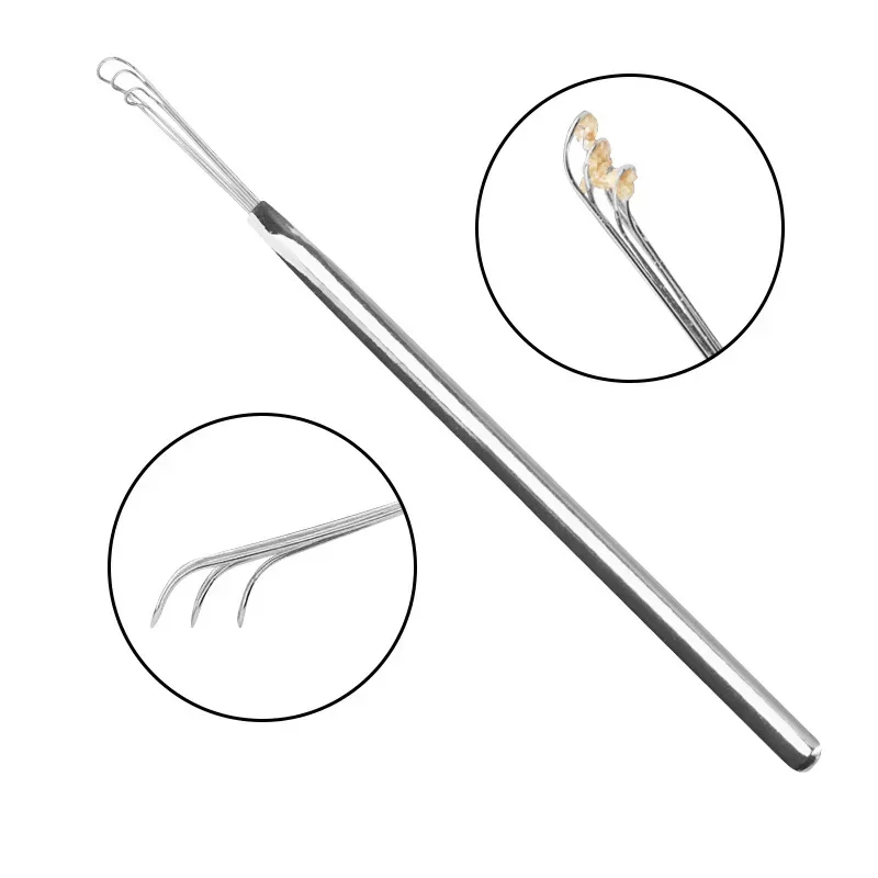 New Ear Cleaner Ear Wax Pickers Stainless Steel Earpick Wax Remover Piercing Kit Earwax Curette Spoon Care Ear Clean Tools - Image 6