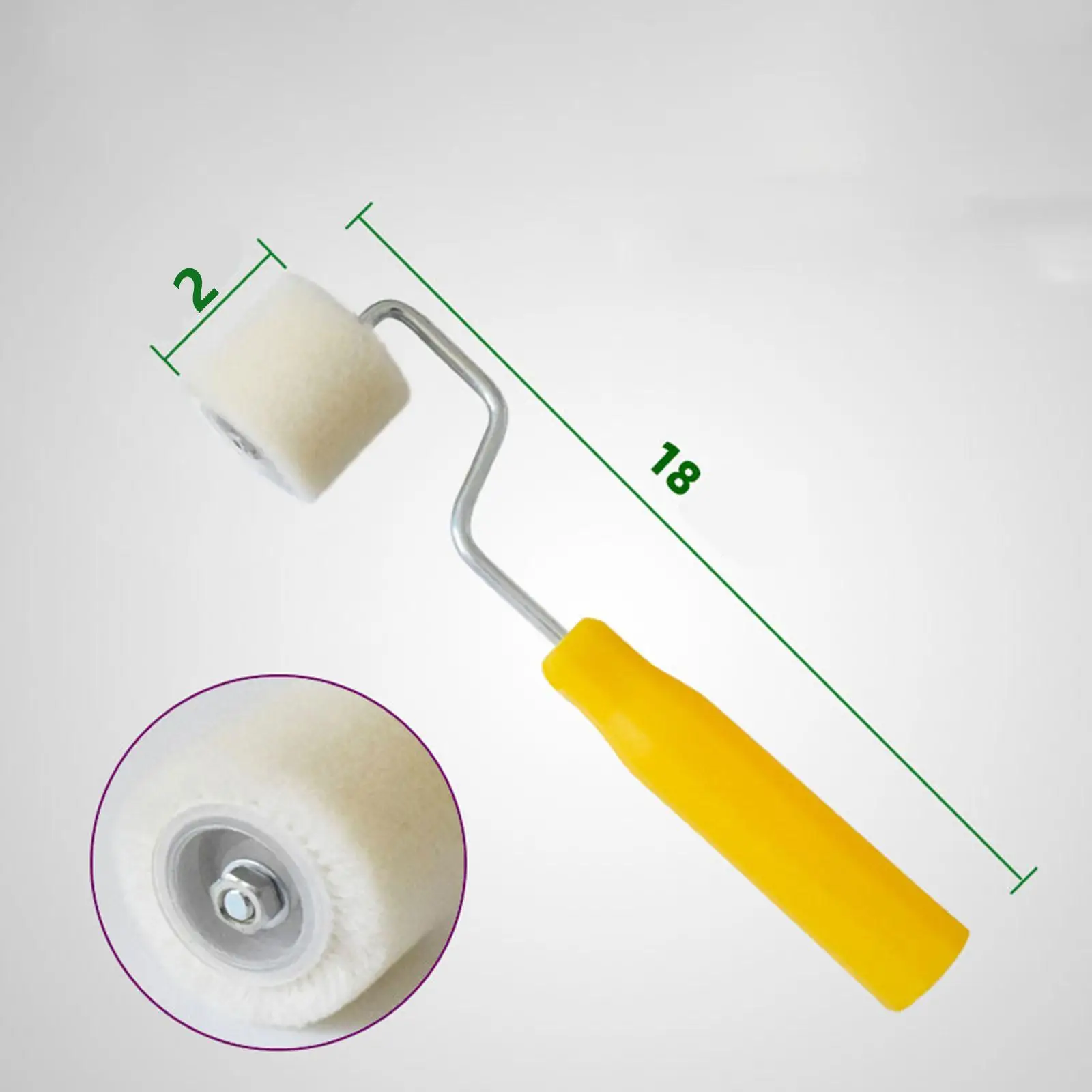 Paint Roller Accessory Versatile Home Improvement Supplies 7 inch Length Painting Tool Paint Roller Accessory Versatile Home Improvement Supplies 7 inch Length Painting Tool