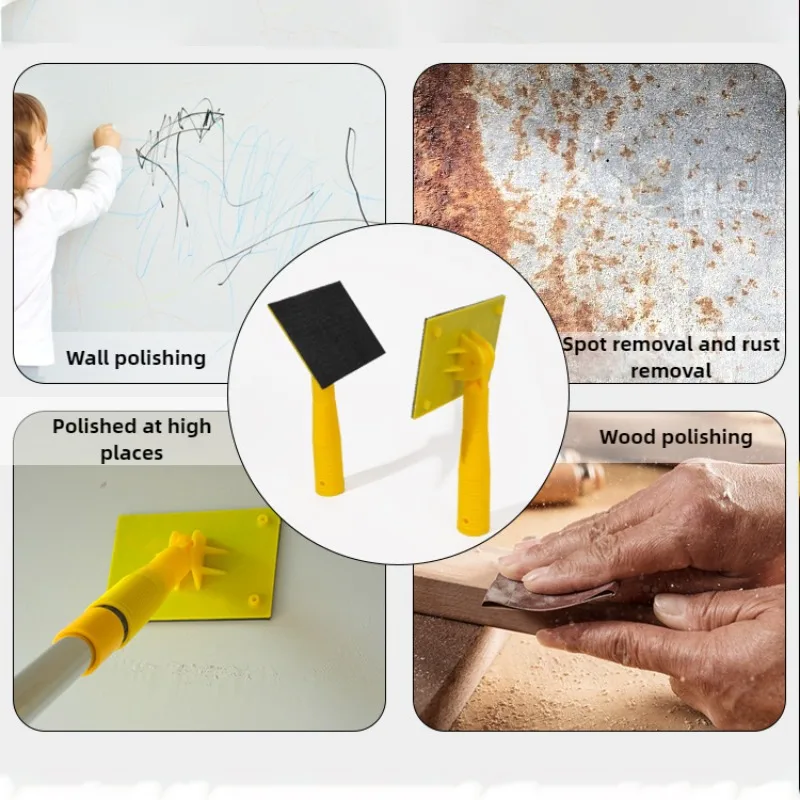 Sanding Block Holder Universal Self Adhesive Durable Wall Surface Smoothing Woodworking Polishing Hand Tool DIY Home Improvement - Image 5