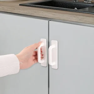 Simple Cabinet Pulls Self-Adhesive Handles Door Handles For Easy Grip Space Saving Home Improvement