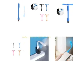 02DA USB Cooling Fan Electronic Gadgets Ventilador Led USB Mini Ventilador Cooler