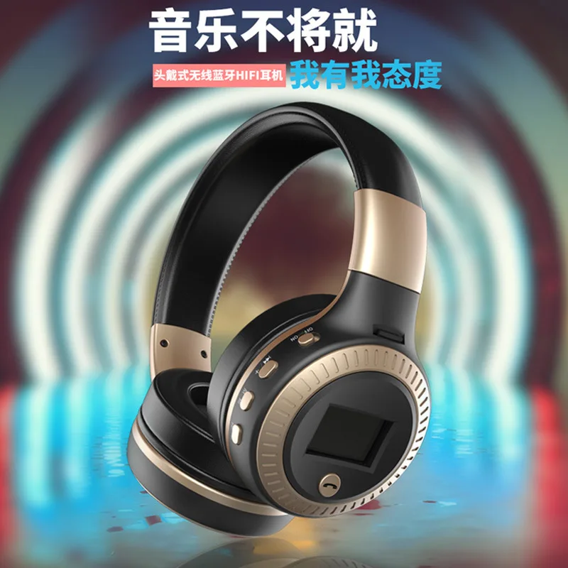 Other Consumer Electronics Over-Ear Noise Cancelling Zealot B19 Wireless Portable Headband Headset Hifi Stereo Button Earphones - Image 3
