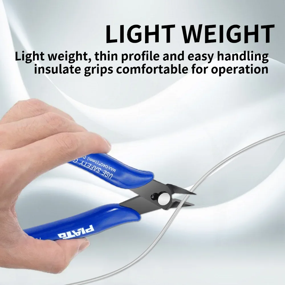 Electric Cleaner Side Cutter Multi-purpose DIY Electronic Diagonal Plier Side Cut Nipper Wire Cutter PLATO 170 3D Printer Parts - Image 6
