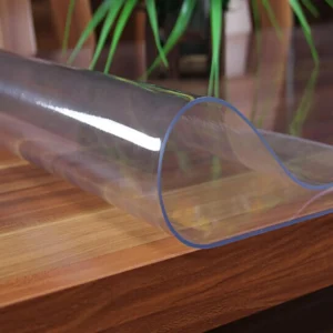 1.5mm Thick Clear Table Protector, Clear Table Cover Protector, Plastic Table Cover, Clear Desk Mat Desk Pad, Desk Protector Mat