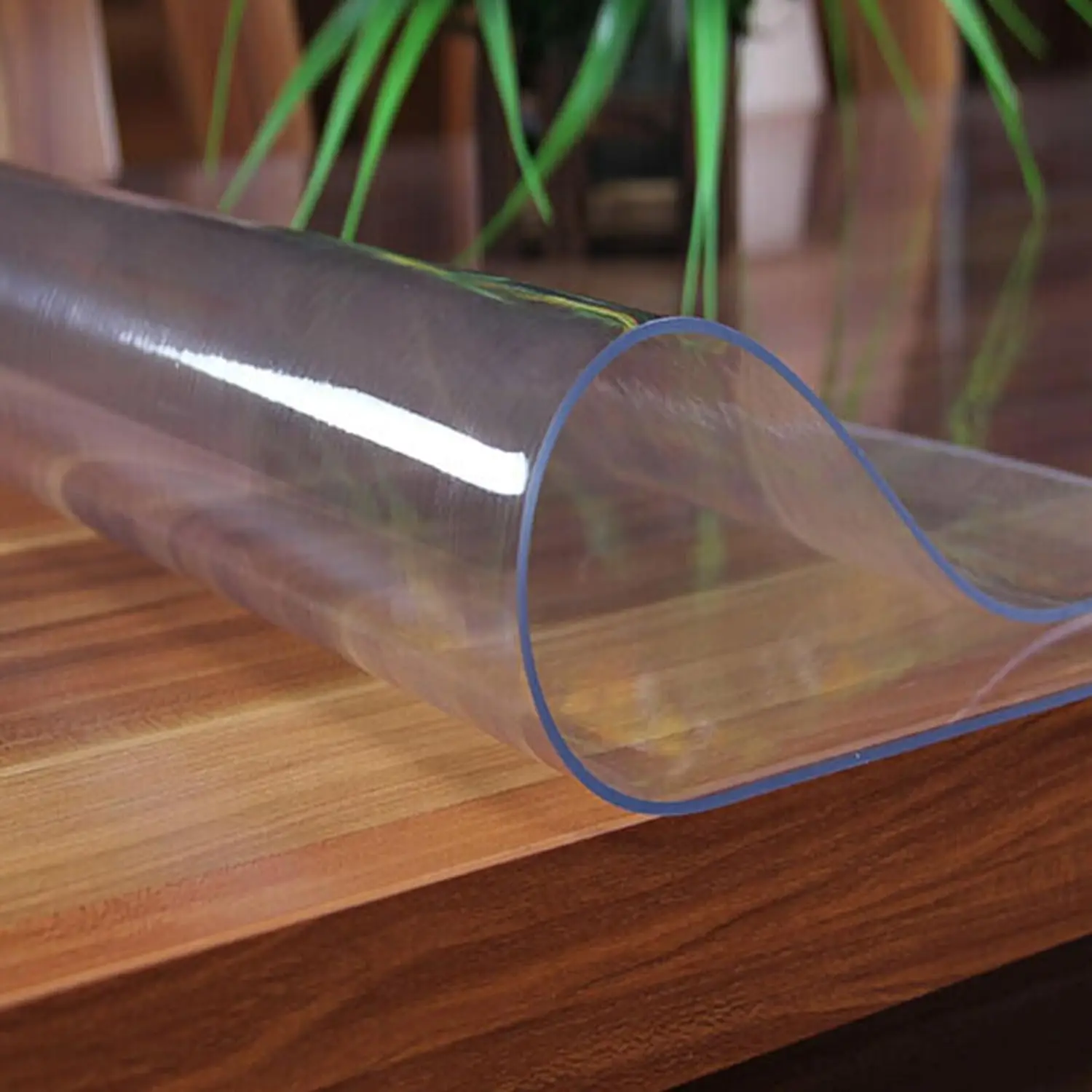 1.5mm Thick Clear Table Protector, Clear Table Cover Protector, Plastic Table Cover, Clear Desk Mat Desk Pad, Desk Protector Mat