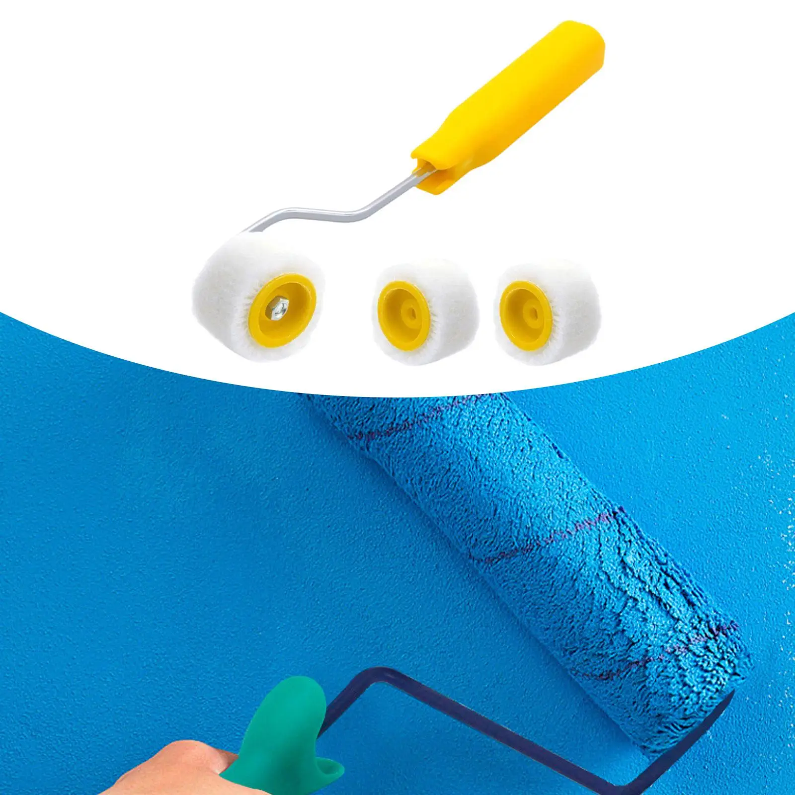 Paint Roller Accessory Versatile Home Improvement Supplies 7 inch Length Painting Tool Paint Roller Accessory Versatile Home Improvement Supplies 7 inch Length Painting Tool