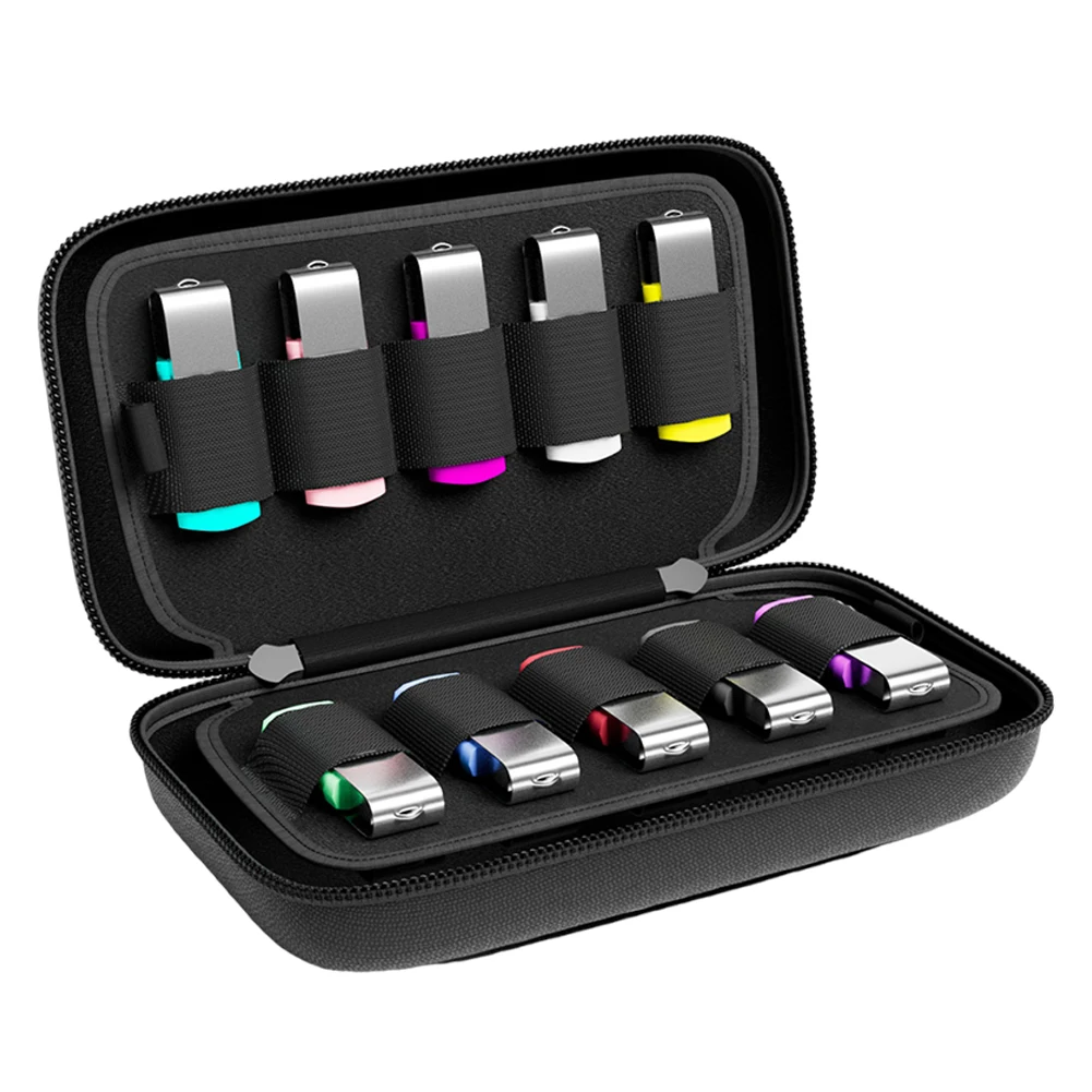 Thumb Drive Holder Organizer Dustproof Storage Case Holder Waterproof Portable USB Carrying Bag Electronic Accessories Organizer