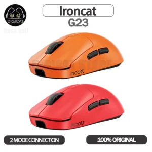 Incott G23 Mouse G23 Pro Gaming Mouse 2 Mode 2.4g Wireless Mouse Paw3390 Light Weight Mice 32000dpi Custom Gaming Mouse Gifts