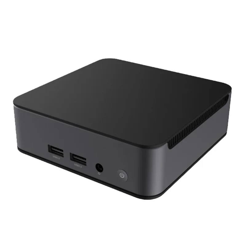 Mini Computer Host N100 Quad Core CPU Aluminum Plastic Body for Entertainment Office Home Use - Image 2