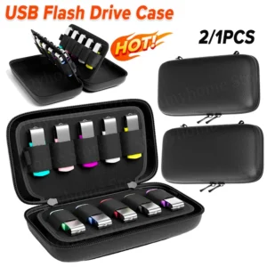 USB Flash Drive Case Storage Case Holder USB Flash Drive Storage Bag Electronic Accessories Organizer For USB Flash Drive Pen