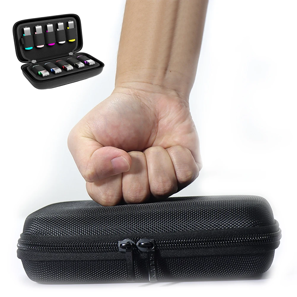USB Flash Drive Case Dustproof USB Flash Drive Storage Bag Shockproof Portable USB Carrying Bag Electronic Accessories Organizer - Image 3
