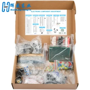 Electronic Components Kit Ultimate Edition Various Common Capacitors Resistors Capacitors T0-92 LED Transistors PCB Board