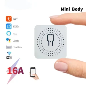 MINI WiFi Smart Switch 2-way Remote Control Timer Relay Automation For Smart Life APP Voice Control Works with Alexa Google Home